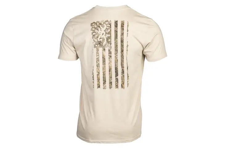 Browning Camo Flag Short Sleeve T-Shirt - Men's — 12 models